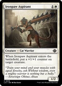 Ironpaw Aspirant - The Lost Caverns of Ixalan - Magic: The Gathering card