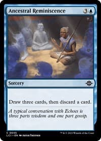 Ancestral Reminiscence - The Lost Caverns of Ixalan - Magic: The Gathering card