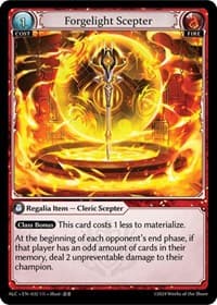 Forgelight Scepter - Alchemical Revolution - Grand Archive TCG card