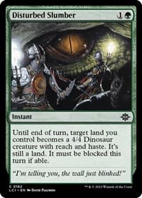 Disturbed Slumber - The Lost Caverns of Ixalan - Magic: The Gathering card