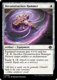 Deconstruction Hammer - The Lost Caverns of Ixalan - Magic: The Gathering card