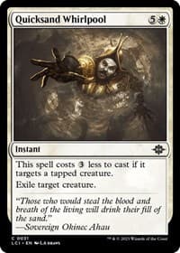 Quicksand Whirlpool - The Lost Caverns of Ixalan - Magic: The Gathering card
