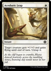 Acrobatic Leap - The Lost Caverns of Ixalan - Magic: The Gathering card