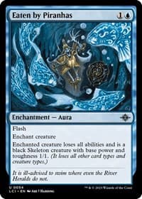Eaten by Piranhas - The Lost Caverns of Ixalan - Magic: The Gathering card