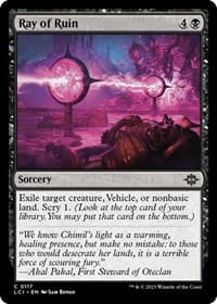 Ray of Ruin - The Lost Caverns of Ixalan - Magic: The Gathering card