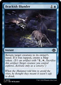 Brackish Blunder - The Lost Caverns of Ixalan - Magic: The Gathering card