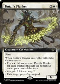 Kutzil's Flanker (Extended Art) - The Lost Caverns of Ixalan - Magic: The Gathering card
