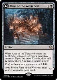 Altar of the Wretched - Commander: The Lost Caverns of Ixalan - Magic: The Gathering card