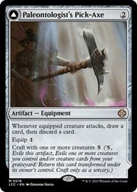 Paleontologist's Pick-Axe - Commander: The Lost Caverns of Ixalan - Magic: The Gathering card