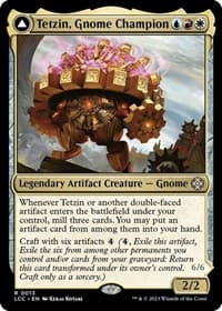 Tetzin, Gnome Champion - Commander: The Lost Caverns of Ixalan - Magic: The Gathering card