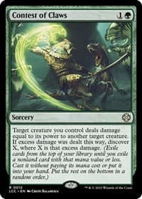 Contest of Claws - Commander: The Lost Caverns of Ixalan - Magic: The Gathering card