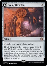 Eye of Ojer Taq - Commander: The Lost Caverns of Ixalan - Magic: The Gathering card