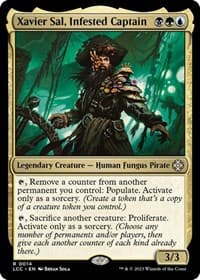 Xavier Sal, Infested Captain - Commander: The Lost Caverns of Ixalan - Magic: The Gathering card