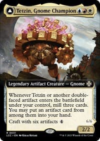 Tetzin, Gnome Champion (Extended Art) - Commander: The Lost Caverns of Ixalan - Magic: The Gathering card
