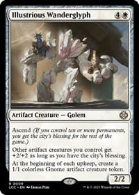 Illustrious Wanderglyph - Commander: The Lost Caverns of Ixalan - Magic: The Gathering card