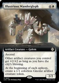 Illustrious Wanderglyph (Extended Art) - Commander: The Lost Caverns of Ixalan - Magic: The Gathering card