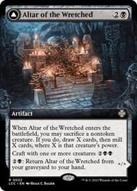Altar of the Wretched (Extended Art) - Commander: The Lost Caverns of Ixalan - Magic: The Gathering card