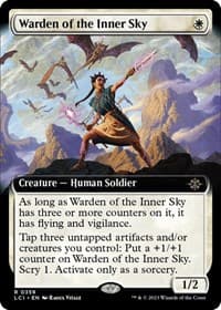 Warden of the Inner Sky (Extended Art) - The Lost Caverns of Ixalan - Magic: The Gathering card