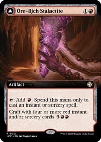 Ore-Rich Stalactite (Extended Art) - Commander: The Lost Caverns of Ixalan - Magic: The Gathering card