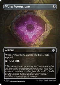 Worn Powerstone (Borderless) - Commander: The Lost Caverns of Ixalan - Magic: The Gathering card