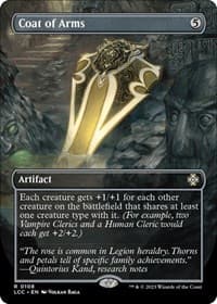 Coat of Arms (Borderless) - Commander: The Lost Caverns of Ixalan - Magic: The Gathering card