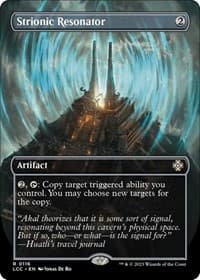 Strionic Resonator (Borderless) - Commander: The Lost Caverns of Ixalan - Magic: The Gathering card