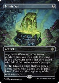 Mimic Vat (Borderless) - Commander: The Lost Caverns of Ixalan - Magic: The Gathering card