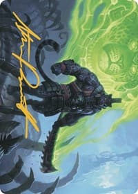 Malamet Veteran Art Card (Gold-Stamped Signature) - Art Series: The Lost Caverns of Ixalan - Magic: The Gathering card