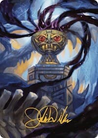Chalice of the Void Art Card (Gold-Stamped Signature) - Art Series: The Lost Caverns of Ixalan - Magic: The Gathering card