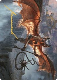 Bloodletter of Aclazotz Art Card (15/81) (Gold-Stamped Signature) - Art Series: The Lost Caverns of Ixalan - Magic: The Gathering card