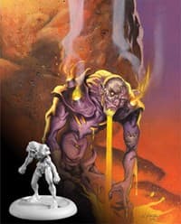 Descent Lieutenant Miniature: Kar-Amag-Atoth - Fantasy Flight Games - Boardgames card