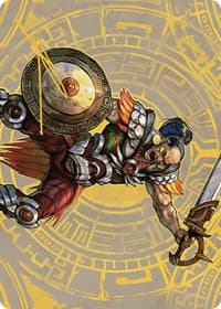 Inti, Seneschal of the Sun Art Card (Gold-Stamped Signature) - Art Series: The Lost Caverns of Ixalan - Magic: The Gathering card