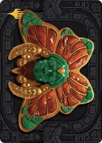 Ojer Kaslem, Deepest Growth Art Card (58/81) (Gold-Stamped Planeswalker Symbol) - Art Series: The Lost Caverns of Ixalan - Magic: The Gathering card
