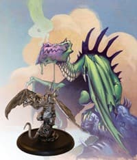 Descent Lieutenant Miniature: Kratz the Plague - Fantasy Flight Games - Boardgames card