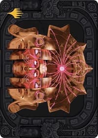 Ojer Taq, Deepest Foundation Art Card (56/81) (Gold-Stamped Planeswalker Symbol) - Art Series: The Lost Caverns of Ixalan - Magic: The Gathering card