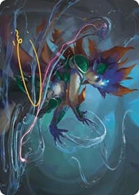 Nicanzil, Current Conductor Art Card (Gold-Stamped Signature) - Art Series: The Lost Caverns of Ixalan - Magic: The Gathering card