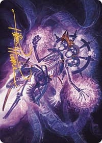 The Grim Captain Art Card (Gold-Stamped Signature) - Art Series: The Lost Caverns of Ixalan - Magic: The Gathering card