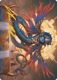 Ojer Pakpatiq, Deepest Epoch Art Card (13/81) (Gold-Stamped Signature) - Art Series: The Lost Caverns of Ixalan - Magic: The Gathering card