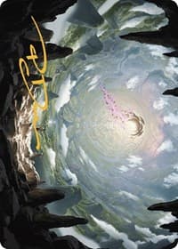 The Core Art Card (Gold-Stamped Signature) - Art Series: The Lost Caverns of Ixalan - Magic: The Gathering card