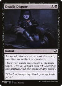 Deadly Dispute - The List Reprints - Magic: The Gathering card