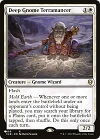 Deep Gnome Terramancer - The List Reprints - Magic: The Gathering card