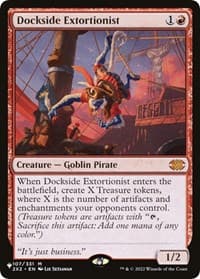 Dockside Extortionist - The List Reprints - Magic: The Gathering card