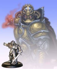Descent Lieutenant Miniature: Sir Alric Farrow - Fantasy Flight Games - Boardgames card