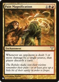 Pain Magnification - The List Reprints - Magic: The Gathering card