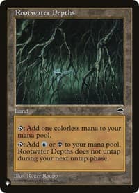 Rootwater Depths - The List Reprints - Magic: The Gathering card