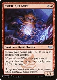 Storm-Kiln Artist (STX) - The List Reprints - Magic: The Gathering card
