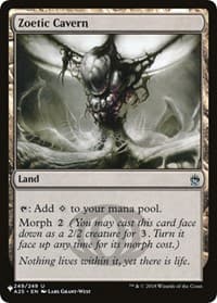 Zoetic Cavern - The List Reprints - Magic: The Gathering card