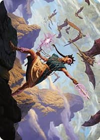 Warden of the Inner Sky Art Card - Art Series: The Lost Caverns of Ixalan - Magic: The Gathering card