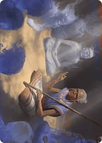Ancestral Reminiscence Art Card - Art Series: The Lost Caverns of Ixalan - Magic: The Gathering card