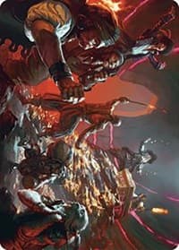 Hit the Mother Lode Art Card - Art Series: The Lost Caverns of Ixalan - Magic: The Gathering card